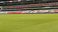 El césped del Estadio Azteca está maltratado a un día de la Final