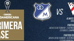 Always Ready, primer rival de Millos en la Sudamericana 2020