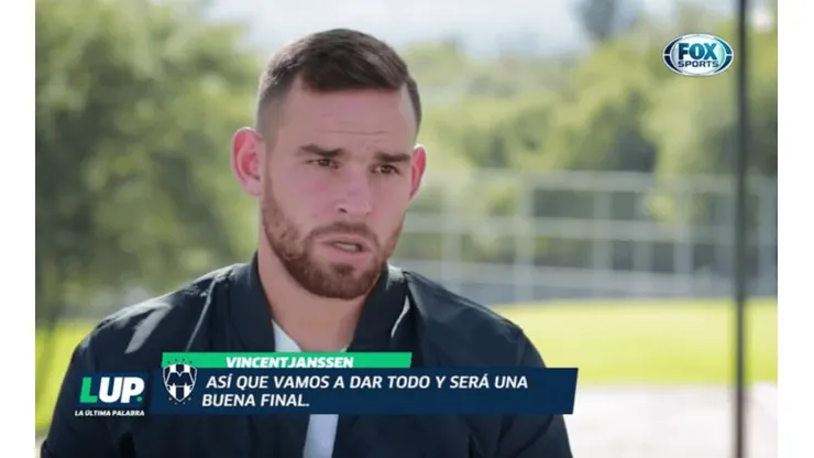 Janssen quiere ganar con Rayados su primer título a los 25 años