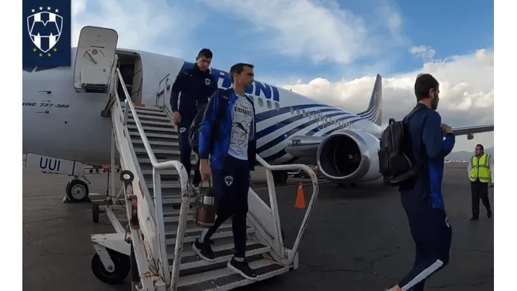 Rayados llegó a la Capital en medio de la euforia