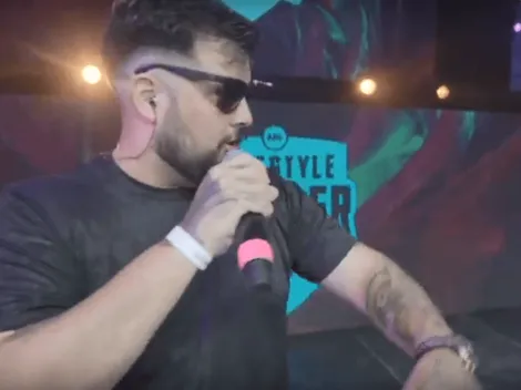 Papo se la picanteó a Trueno desde el minuto de presentación