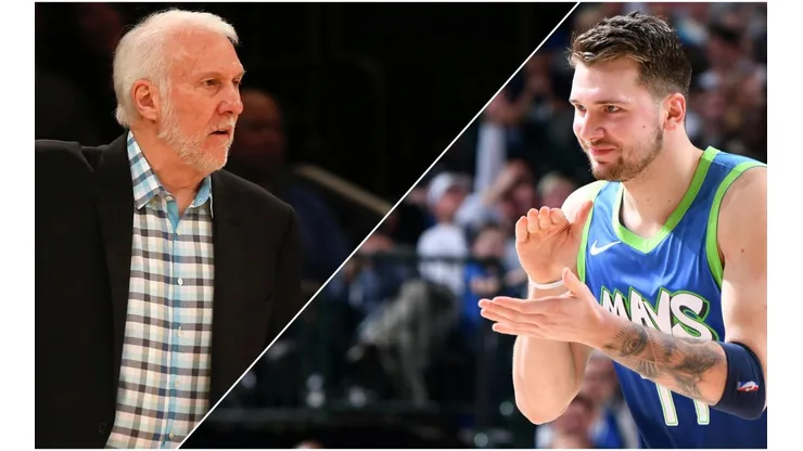 Popovich halaga a Doncic