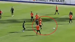 Brian Lozano convirtió un golazo en el amistoso de Santos Laguna