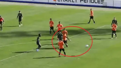 Brian Lozano convirtió un golazo en el amistoso de Santos Laguna