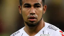 Junior Sornoza con la camiseta de Corinthians.