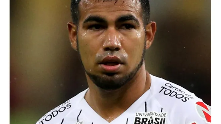 Junior Sornoza con la camiseta de Corinthians.