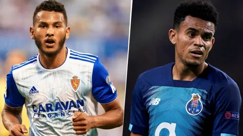 Luis Suárez y Luis Fernando Díaz, jugadores colombianos que brillan en Europa.