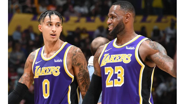 Zuma y LeBron juntos en los Lakers