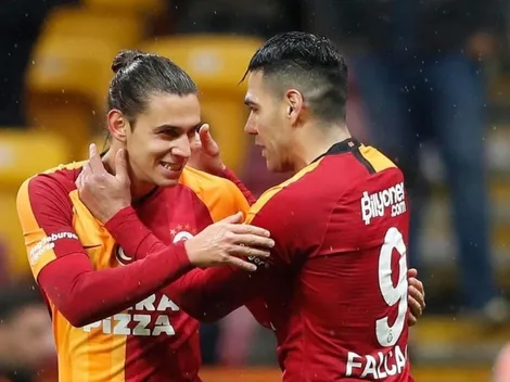 La 'cogidita de nalga' de Babel a Falcao en Turquía