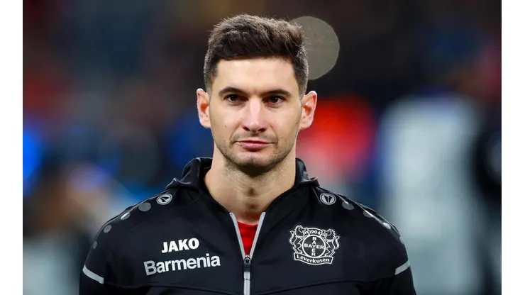 Foto de Lucas Alario, jugador de Leverkusen.
