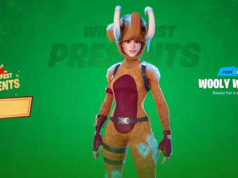 Como conseguir la skin gratuita Wooly Warrior en Fortnite de manera anticipada