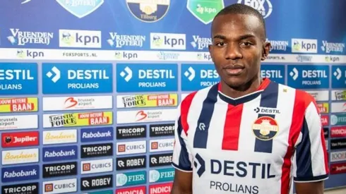 Jhonny Quiñónez no convenció en Willem II.