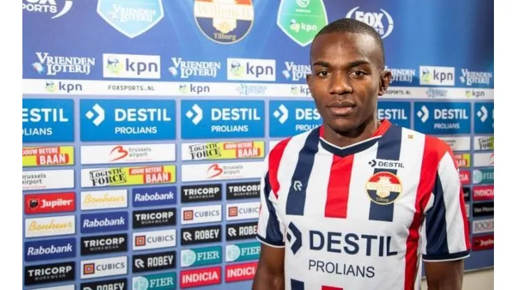 Jhonny Quiñónez no convenció en Willem II.