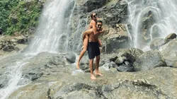 Se revelaron las mejores fotos de la navidad de Daniela Ospina con su novio