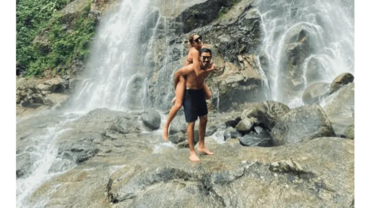Se revelaron las mejores fotos de la navidad de Daniela Ospina con su novio