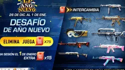 Desafíos de Año Nuevo en Free Fire