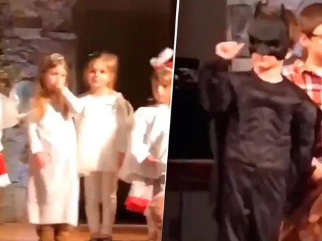 Video viral: a este niño nadie le avisó que no podía ponerse un disfraz diabólico