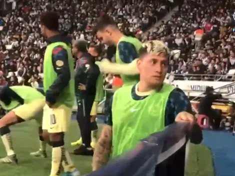 El gran gesto de Nicolás Castillo con un niño en plena final