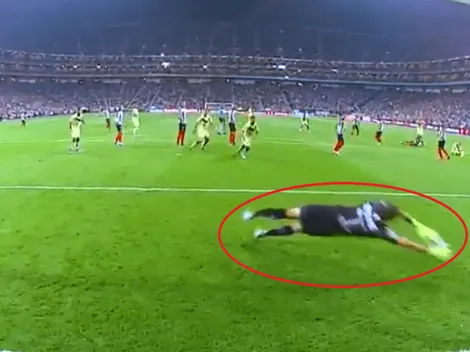 ¡Notable! Marcelo Barovero salvó a Monterrey del primero