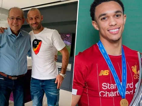 Alexander-Arnold metió un golazo, Mascherano no aguantó y tiró un tuit