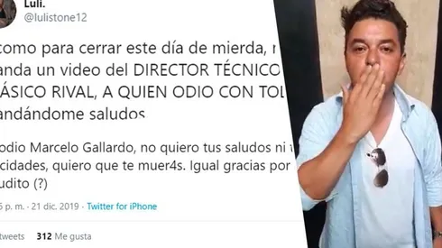 Ella es hincha de Boca, pero le llegó un saludo de Marcelo Gallardo