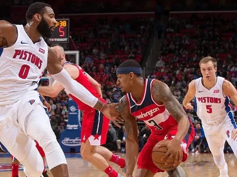 Qué canal transmite Washington Wizards vs. Detroit Pistons por la NBA