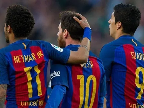 Neymar, Messi y Luis Suárez se reencuentran en Uruguay
