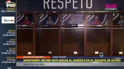 Así están el vestidor y la cancha de Rayados a horas de la Final