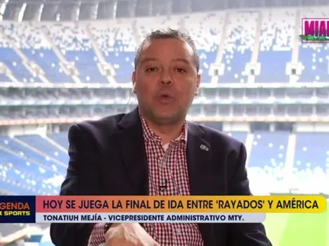 A Tonatiuh Mejía le hablaron de fracaso si Rayados pierde la Final y él no dudó