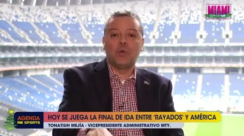 A Tonatiuh Mejía le hablaron de fracaso si Rayados pierde la Final y él no dudó