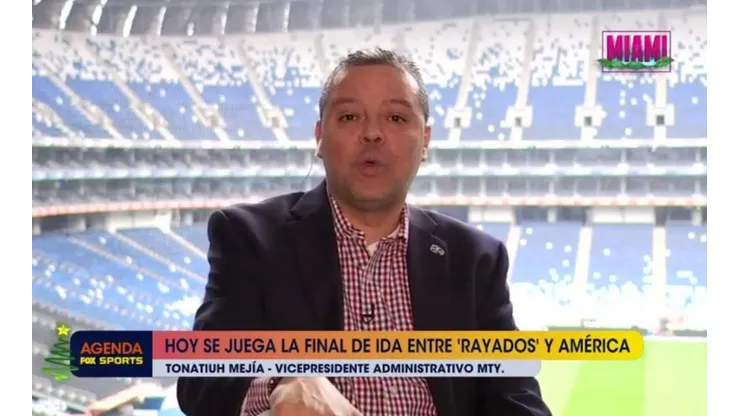 A Tonatiuh Mejía le hablaron de fracaso si Rayados pierde la Final y él no dudó
