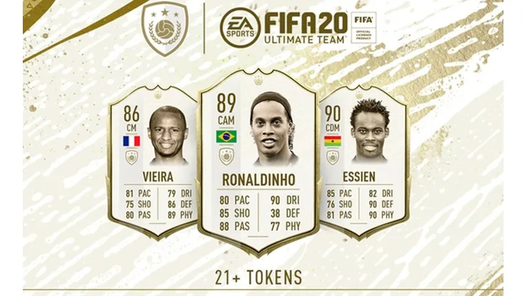 Todos los ICON Swaps 2 para el Ultimate Team del FIFA 20