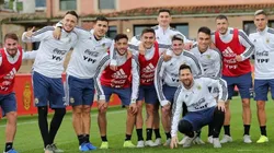 Están de vacaciones, pero ellos tres se entrenan con la Selección Argentina