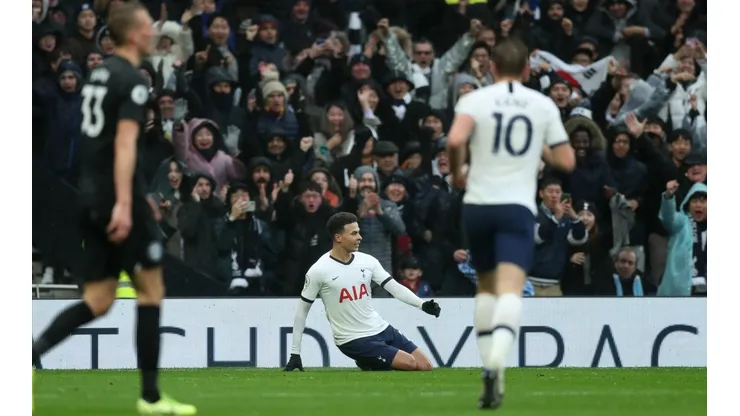 Dele Ali metió un golazo y salvó al Tottenham de Mourinho ante Brighton