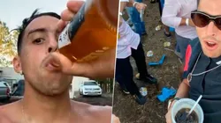 Con birra y Fernet: Funes Mori pasó su Navidad en Modo Dios