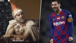 Cantona: "Messi revelará su forma alienígena"
