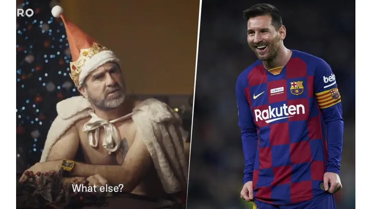 Cantona: "Messi revelará su forma alienígena"