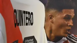 Juan Fernando Quintero, jugador de River Plate de Argentina.