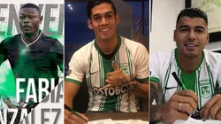 Los tres fichajes que anunció Atlético Nacional de navidad para sus hinchas.