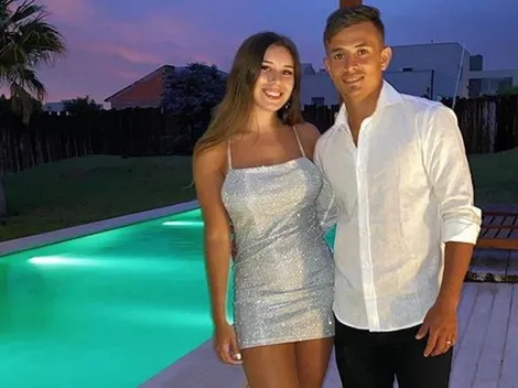 La novia de Cubas subió historia cargando a Boca