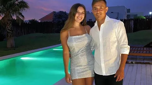 La novia de Cubas subió historia cargando a Boca