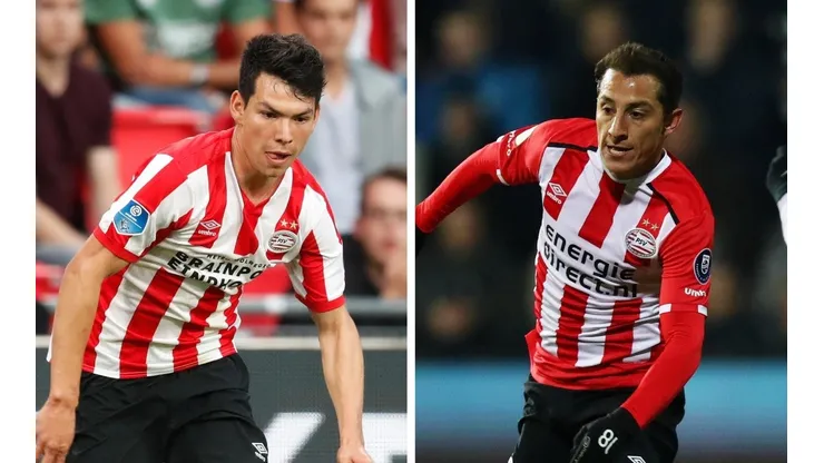 Los tres mexicanos que integran el equipo de la década del PSV