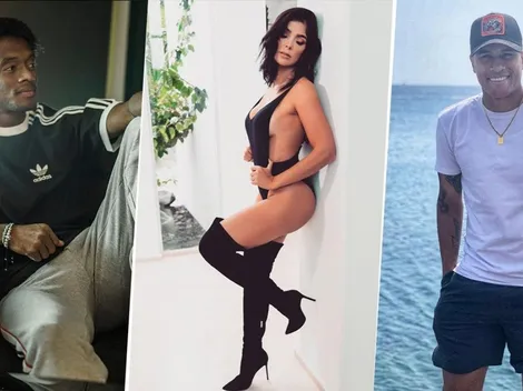 Las vacaciones de la ex de Guarín las pasa con Juan Cuadrado y Jeison Murillo