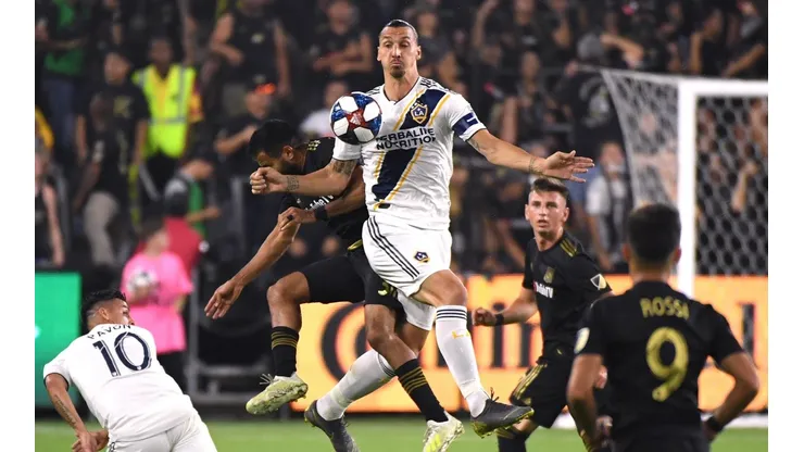 Foto de Zlatan Ibrahimovic en Los Ángeles.