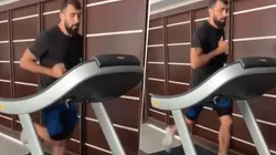 Video: Lucas Pratto se entrena solo, pensando en 2020