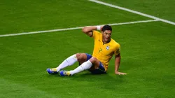 Foto del futbolista cuando jugaba con la Selección de Brasil.