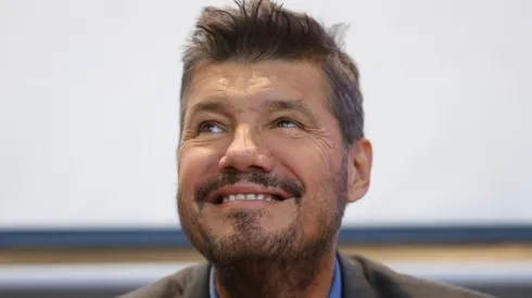 Marcelo Tinelli, presidente de San Lorenzo de Almagro.