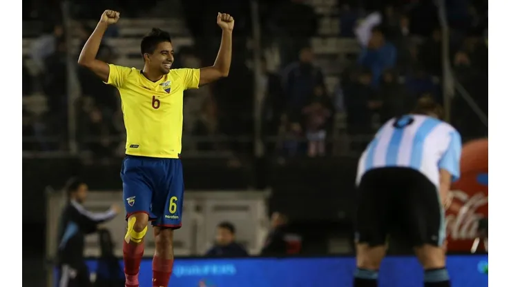 Christian Noboa en la Selección Ecuador.
