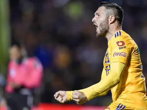 Gignac descargó de taco y la empujó en el segundo palo