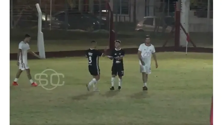 Video: Buffarini metió un golazo en un amistoso en Córdoba